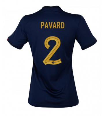 Lacne Ženy Futbalové dres Francúzsko Benjamin Pavard #2 MS 2022 Krátky Rukáv - Domáci